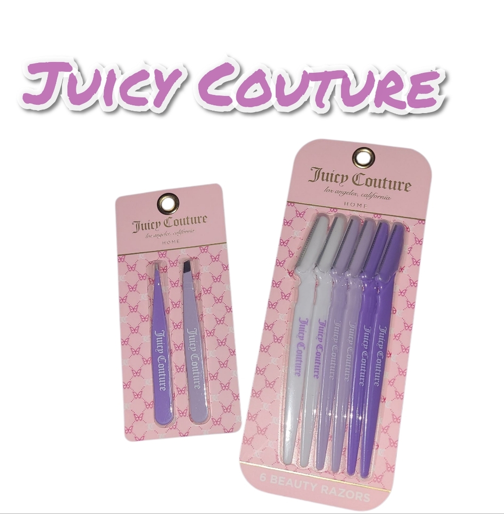 Juicy Couture Tweezer Duo &  Beauty Razors Set